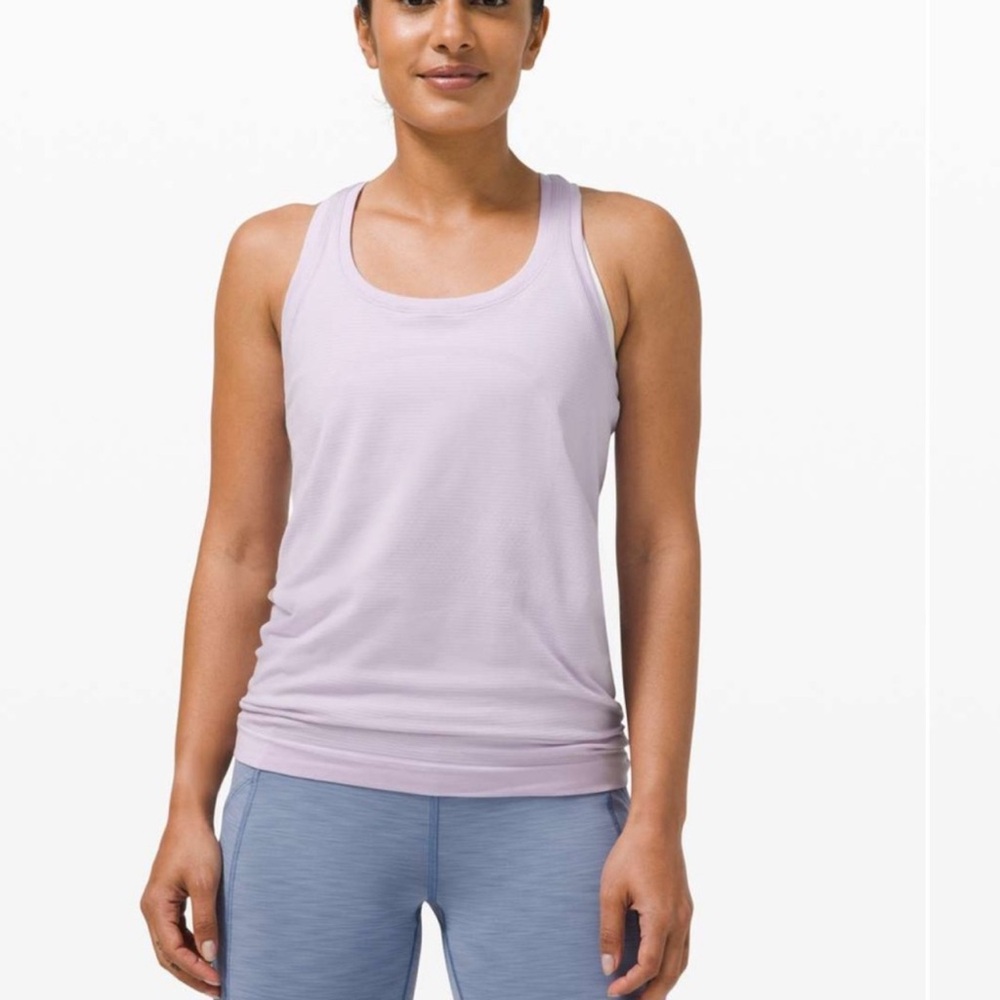 Lululemon Swiftly Tech Racerback light purple